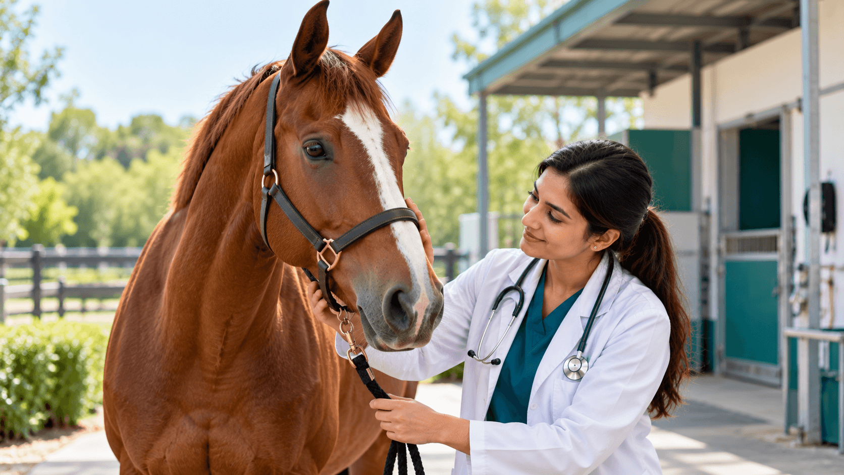 Equine veterinary services and horse veterinary care at GreenCoatVets in Mohali